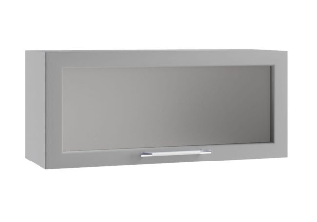 Гарда ВПГС 800 шкаф верхний высокий горизонтальный со стеклом