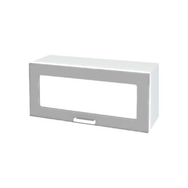 Лира ШВГС 800 шкаф верхний горизонтальный со стеклом