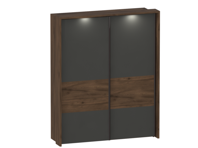 Шкаф с раздвижными дверями с обрамлением спальня Глазго